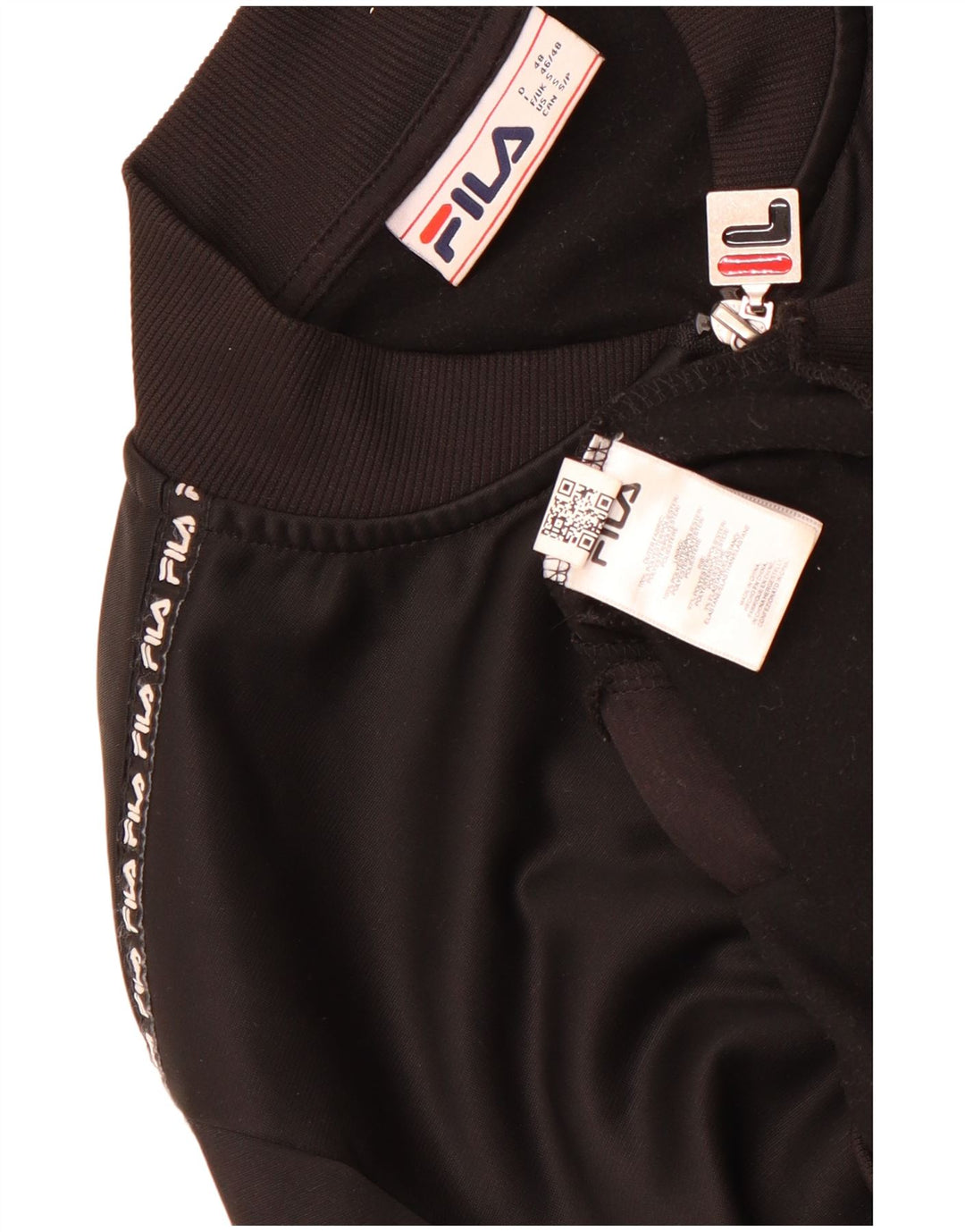 Fila Мужской спортивный костюм с графическим рисунком, верхняя куртка, маленький черный полиэстер