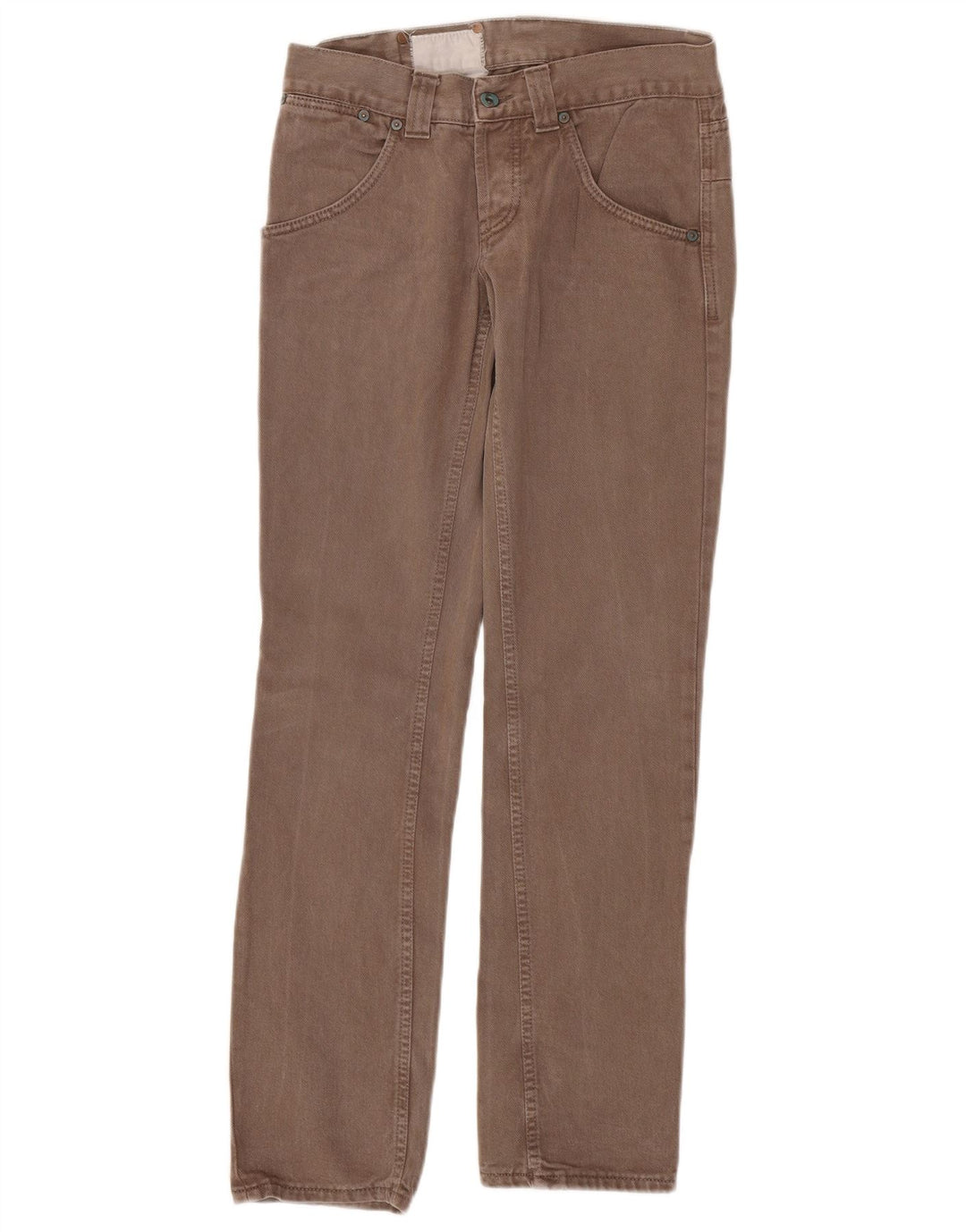 Dondup Женские прямые джинсы W28 L30 Бежевые