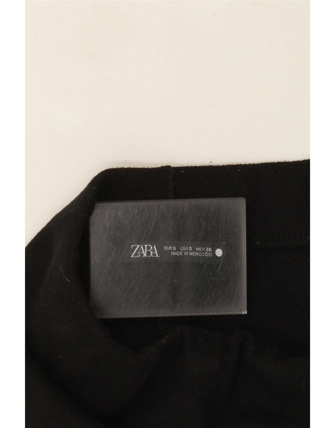 Женская юбка-карандаш Zara, маленькая W26, черная