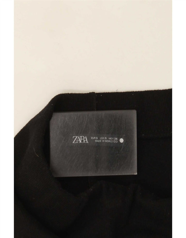 Женская юбка-карандаш Zara, маленькая W26, черная