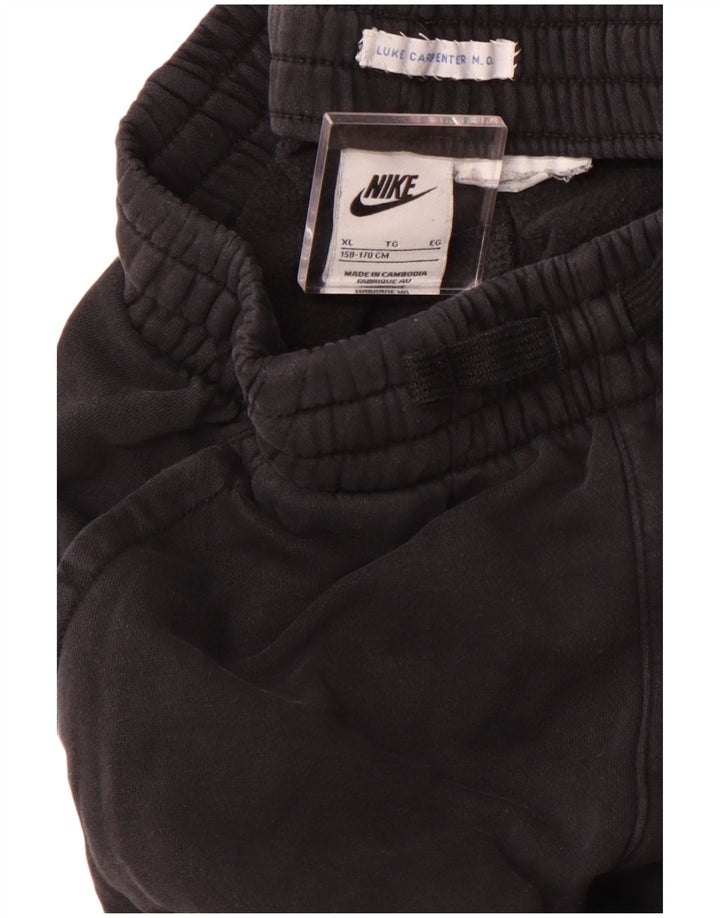 Спортивный костюм NIKE для мальчиков, брюки для бега, 13–14 лет, размер XL, черный