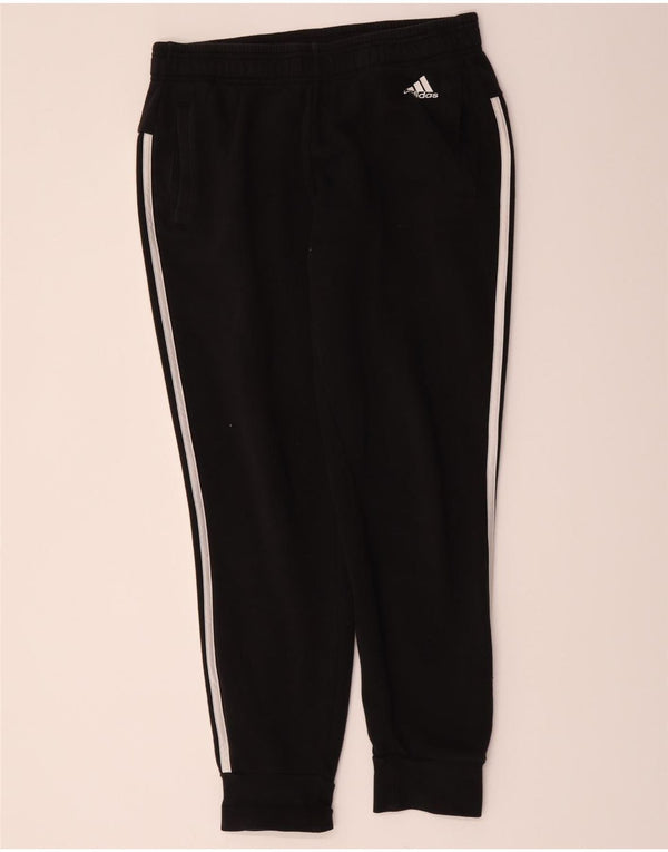 Женские спортивные брюки Adidas Joggers UK 12/14, средний черный хлопок