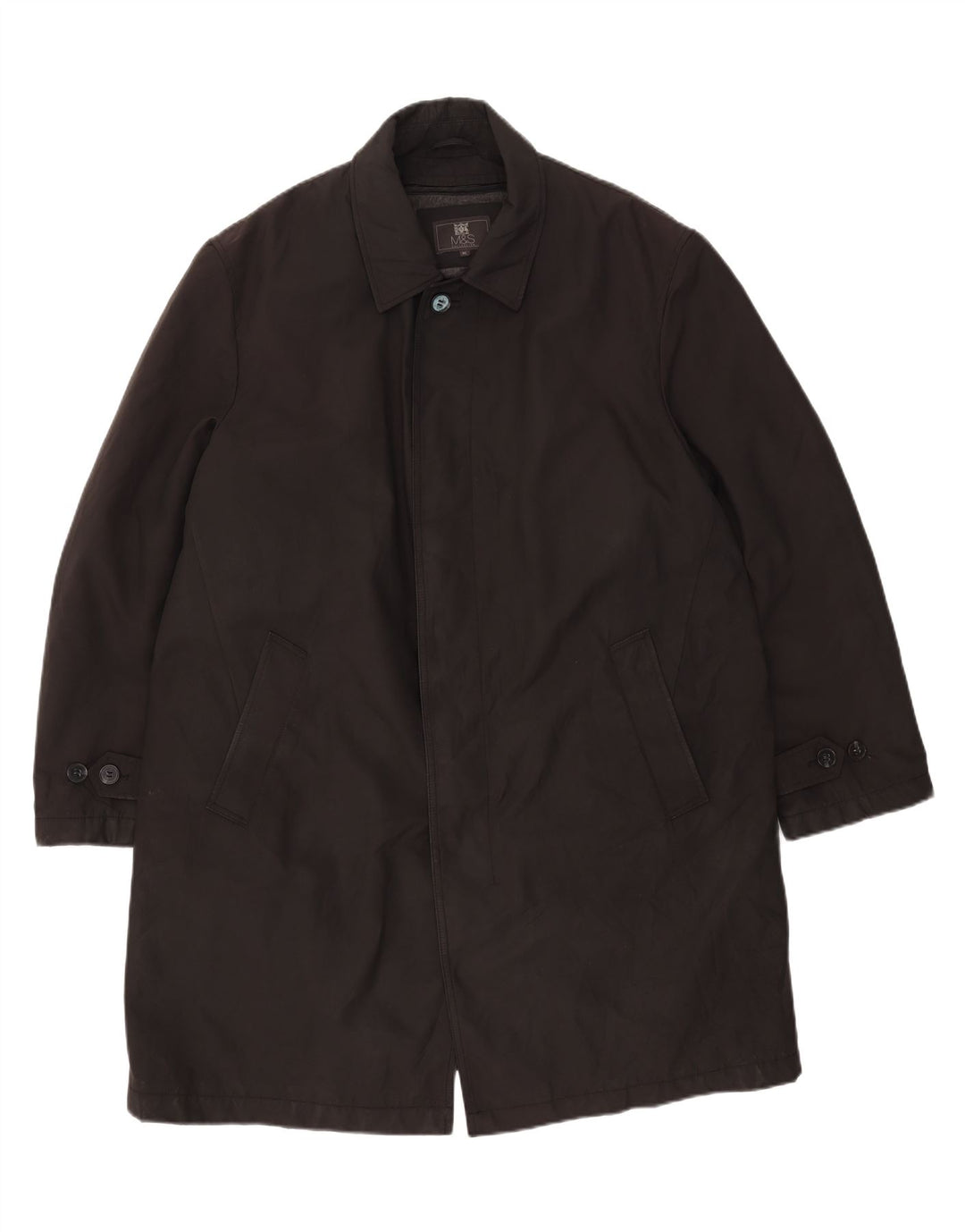 Мужское пальто Marks & Spencer UK 42 XL, черный полиэстер