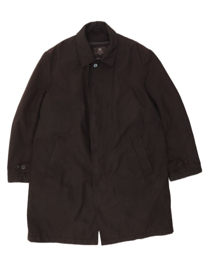 Мужское пальто Marks & Spencer UK 42 XL, черный полиэстер