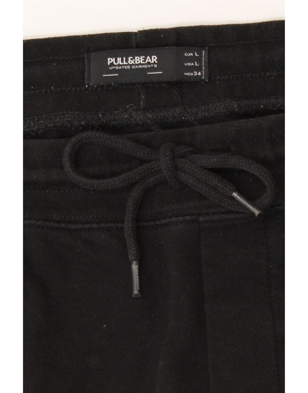 Мужские спортивные шорты Pull & Bear, большие черные