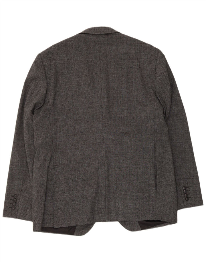 Мужской пиджак на двух пуговицах Marks & Spencer UK 44 XL, серый