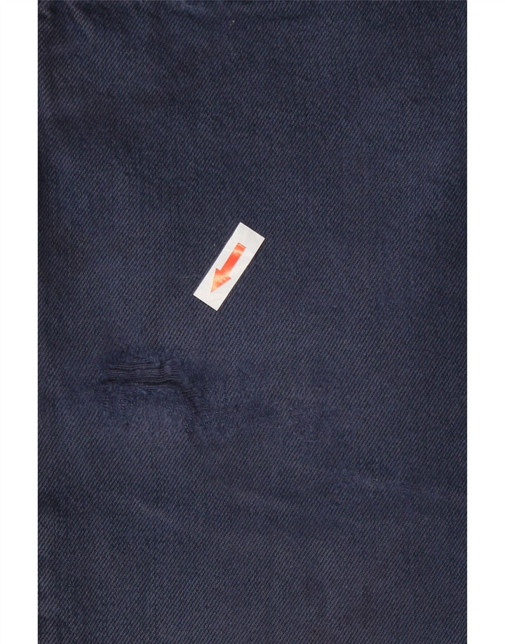 Мужские прямые джинсы Levi's 501 W38 L27 темно-синие