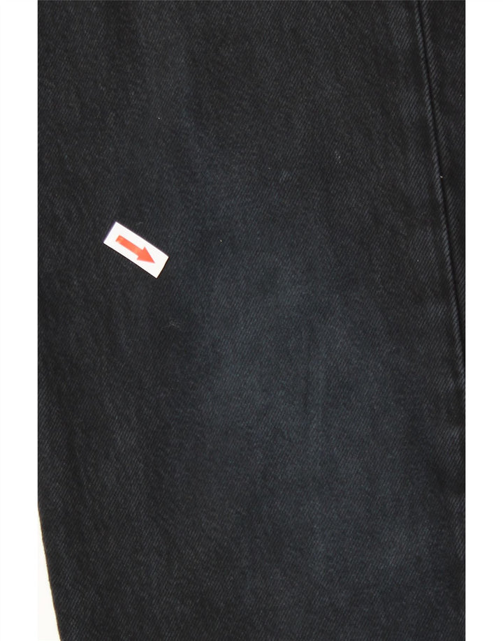 Мужские прямые джинсы Levi's 501 W33 L30, черный хлопок