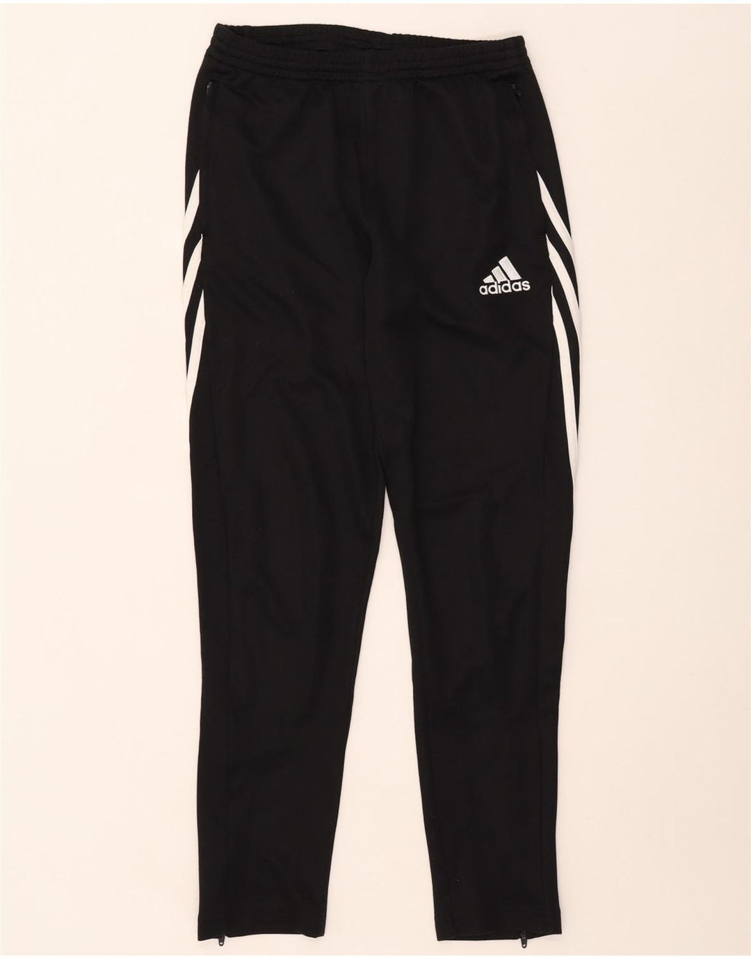 Спортивные брюки Adidas Climalite для мальчиков 13-14 лет, черный полиэстер