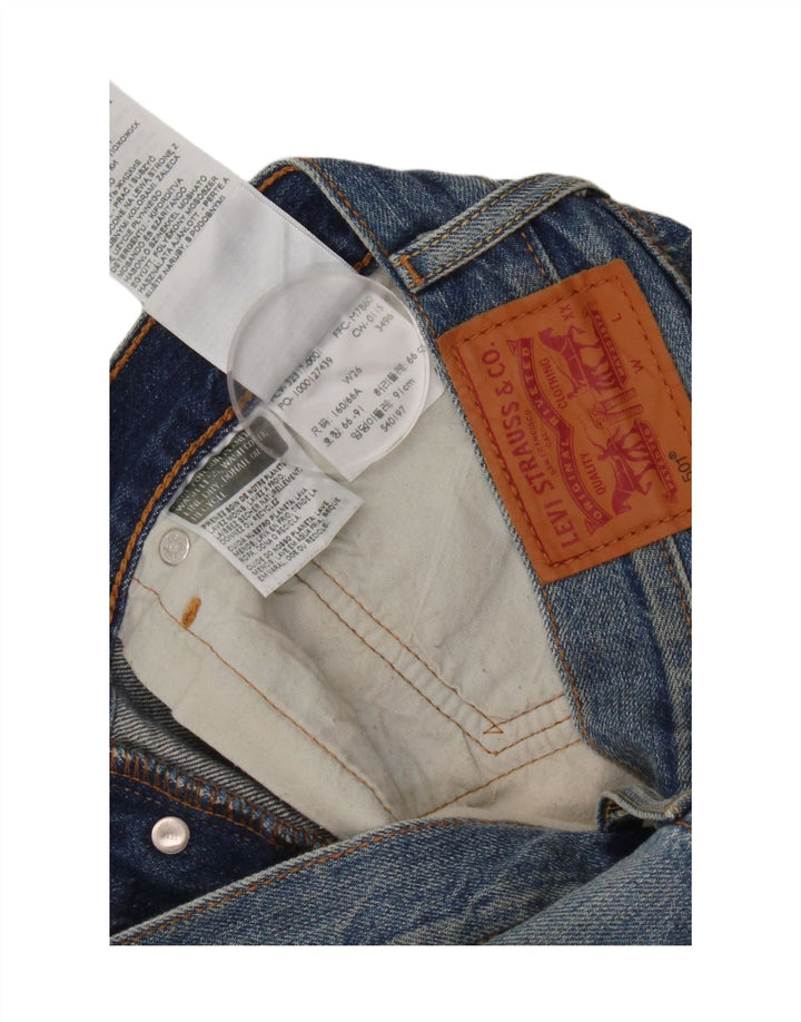 Женские джинсовые шорты Levi's 501 W26, маленькие синие, хлопок