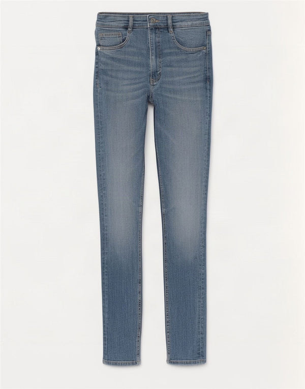 Женские джинсы суперскинни с высокой талией Zara EU 34 2XS W24 L27 синие