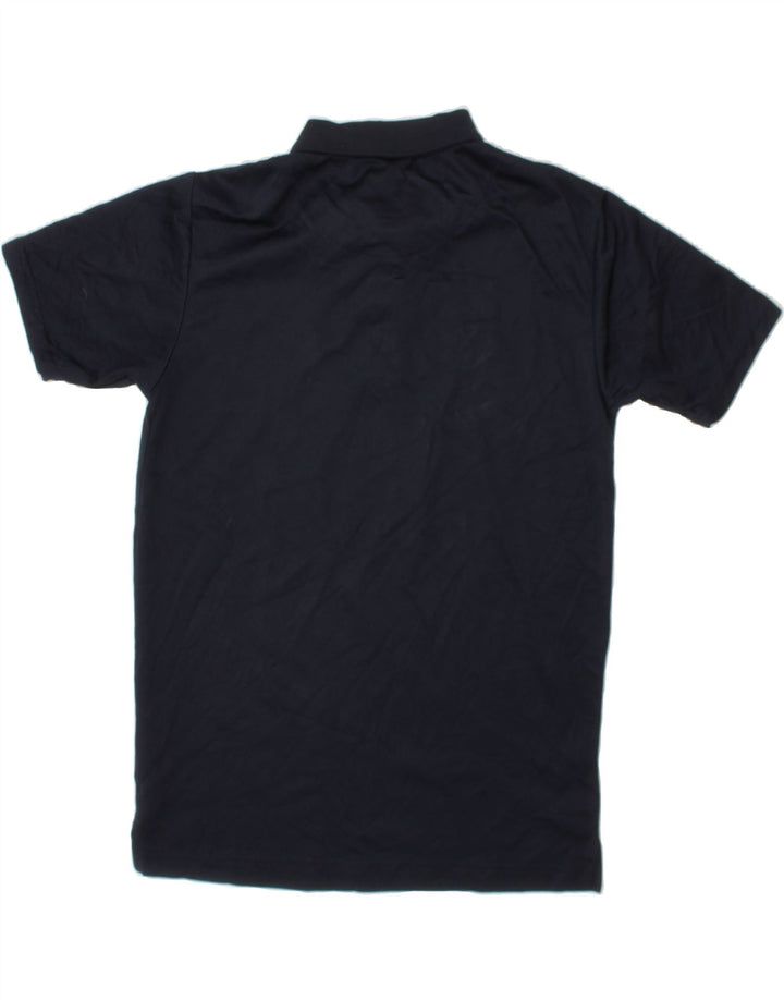 IZOD Boys Regular Polo Shirt 14-15 Years Large  Navy Blue Polyester Vintage Izod and Second-Hand Izod from Messina Hembry 