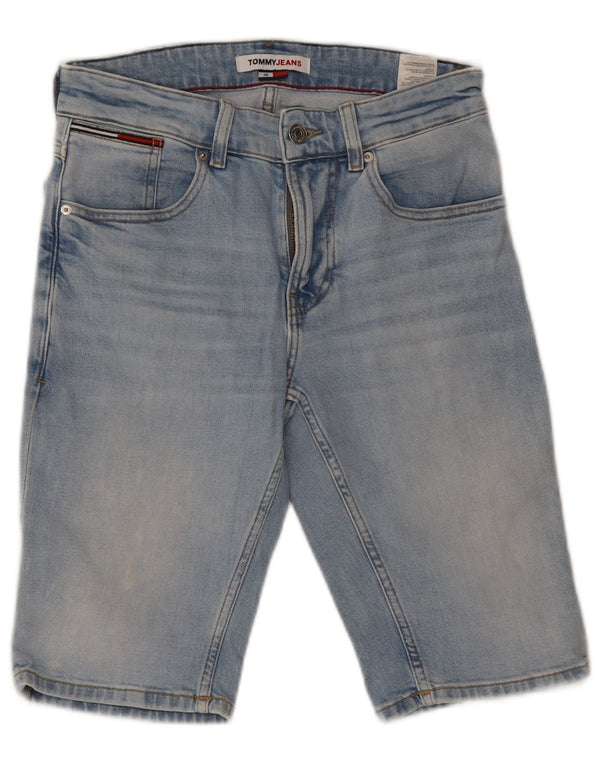 TOMMY HILFIGER Женские джинсовые шорты W28, средний синий, хлопок