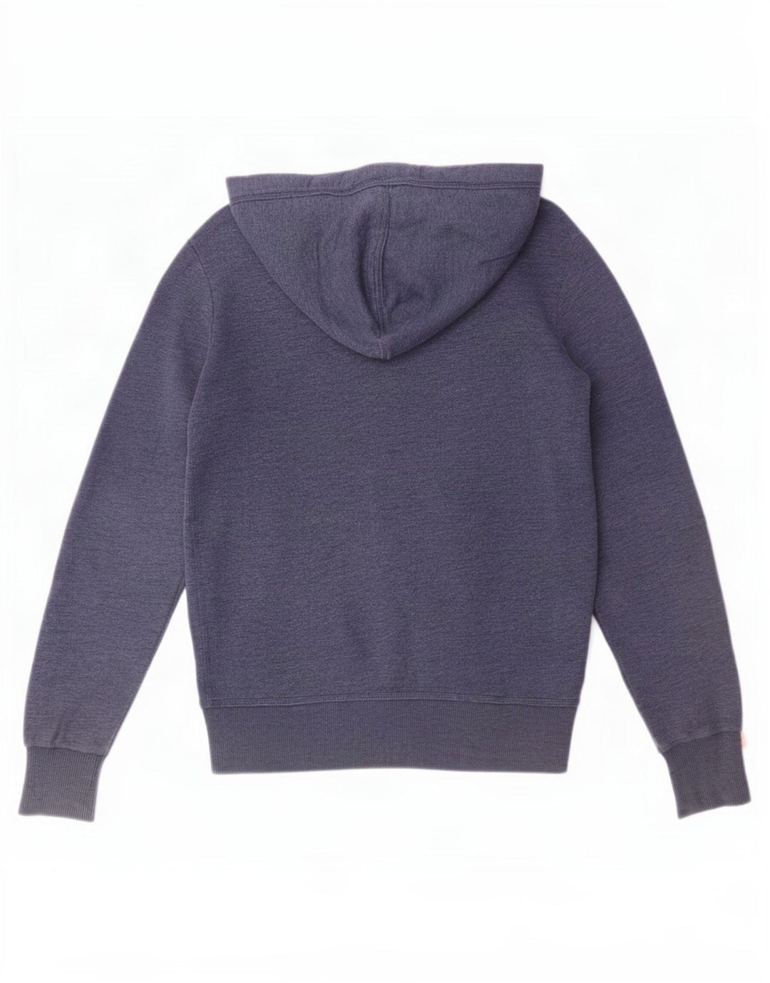Мужской свитер с капюшоном на молнии Superdry, маленький синий, хлопок