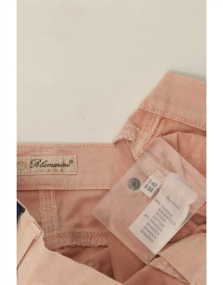 Женская джинсовая юбка Blumarine IT 42 Medium W30 Розовый хлопок