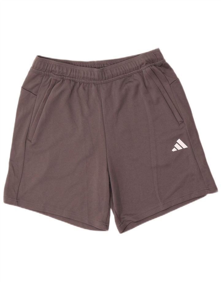 Мужские спортивные шорты Adidas Aeroready Regular Fit, большой серый полиэстер