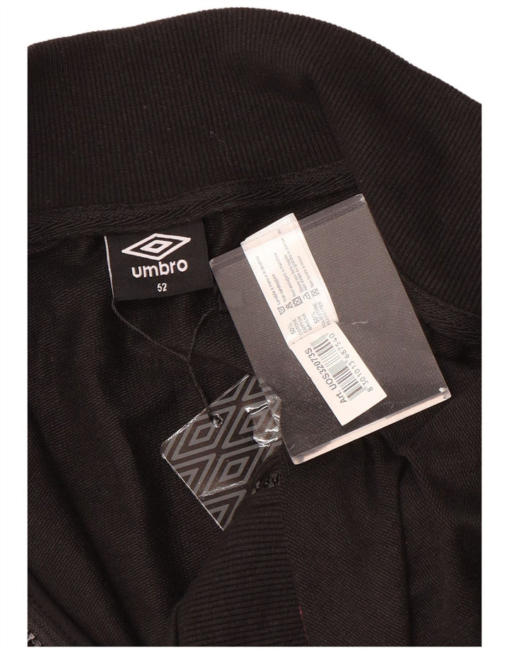 Мужской спортивный костюм Umbro IT 52, большой черный хлопок