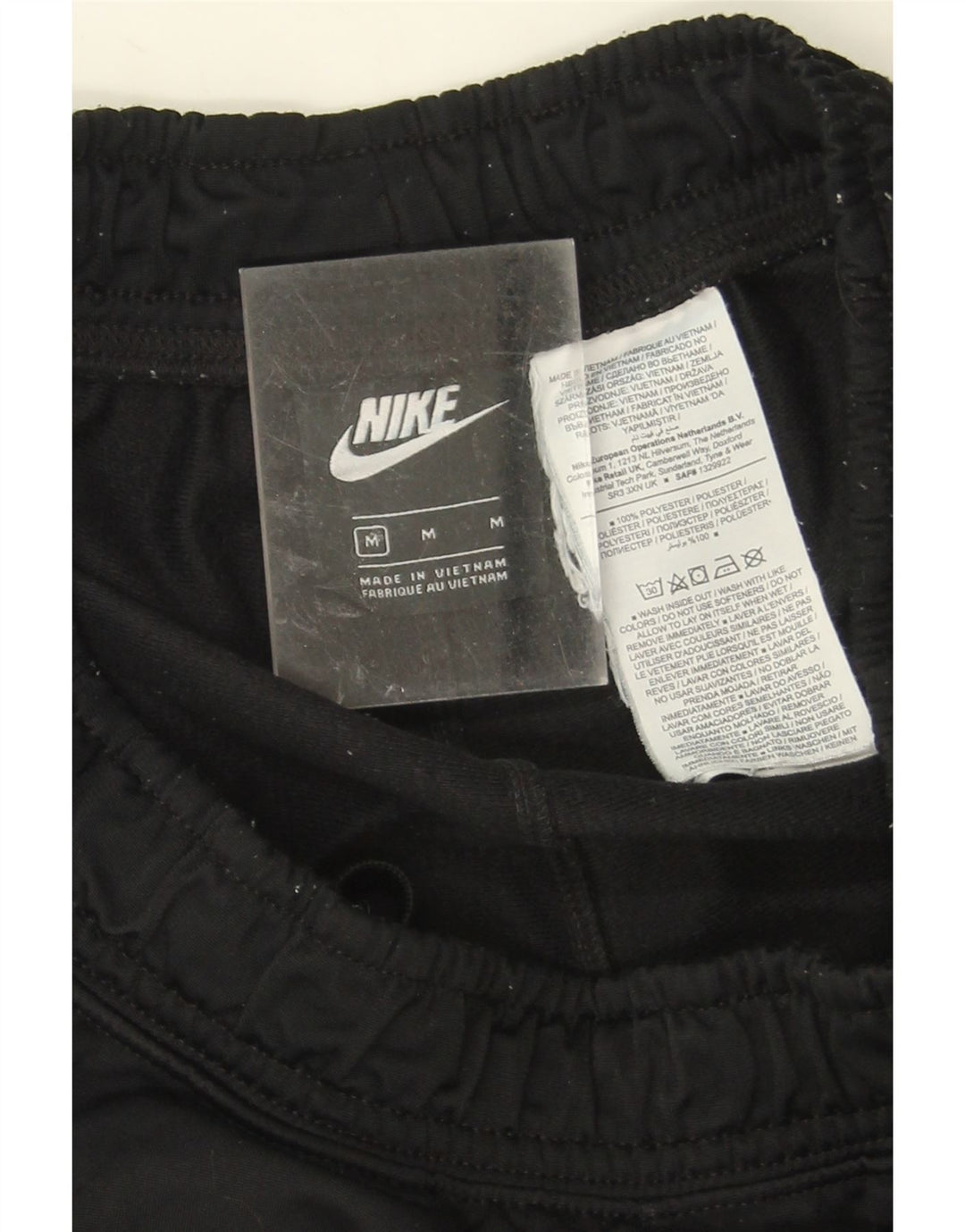 Мужские спортивные брюки Nike, джоггеры, средний черный, полиэстер