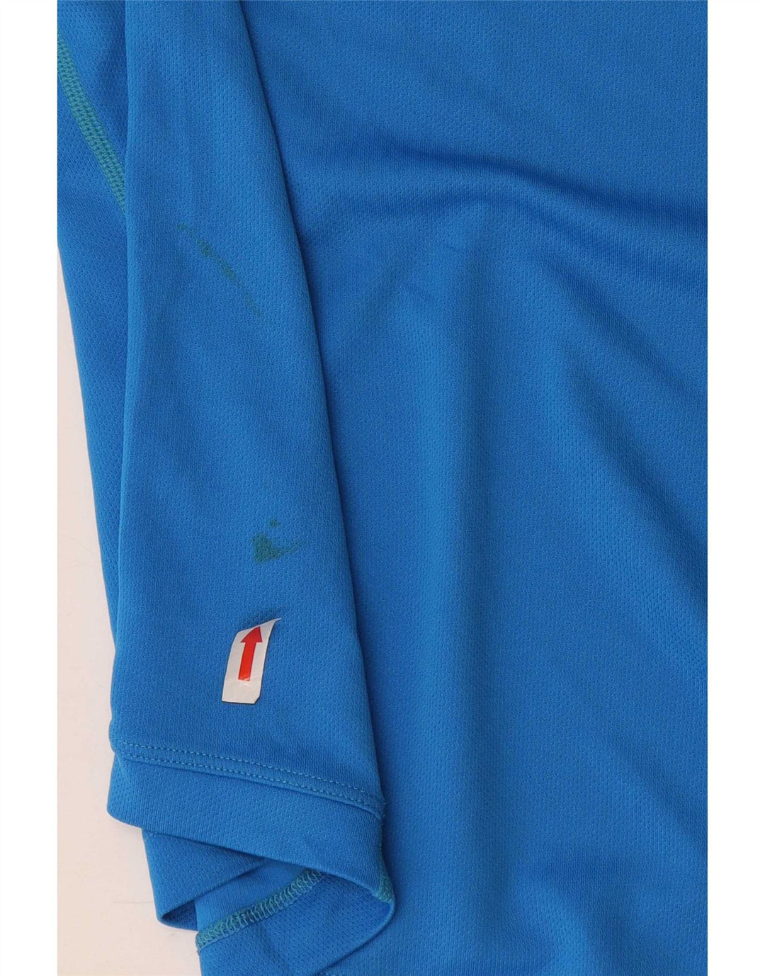 Мужская футболка Nike Dri Fit, средний синий полиэстер