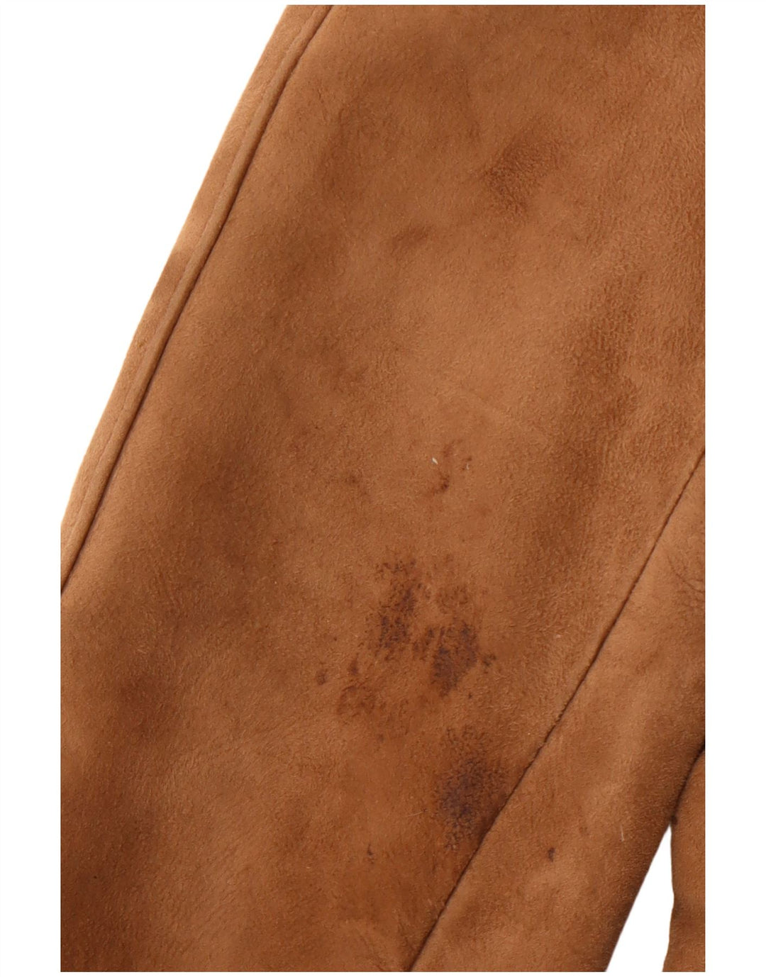 Женская дубленка HEA TONA UK 14 средний коричневый акрил