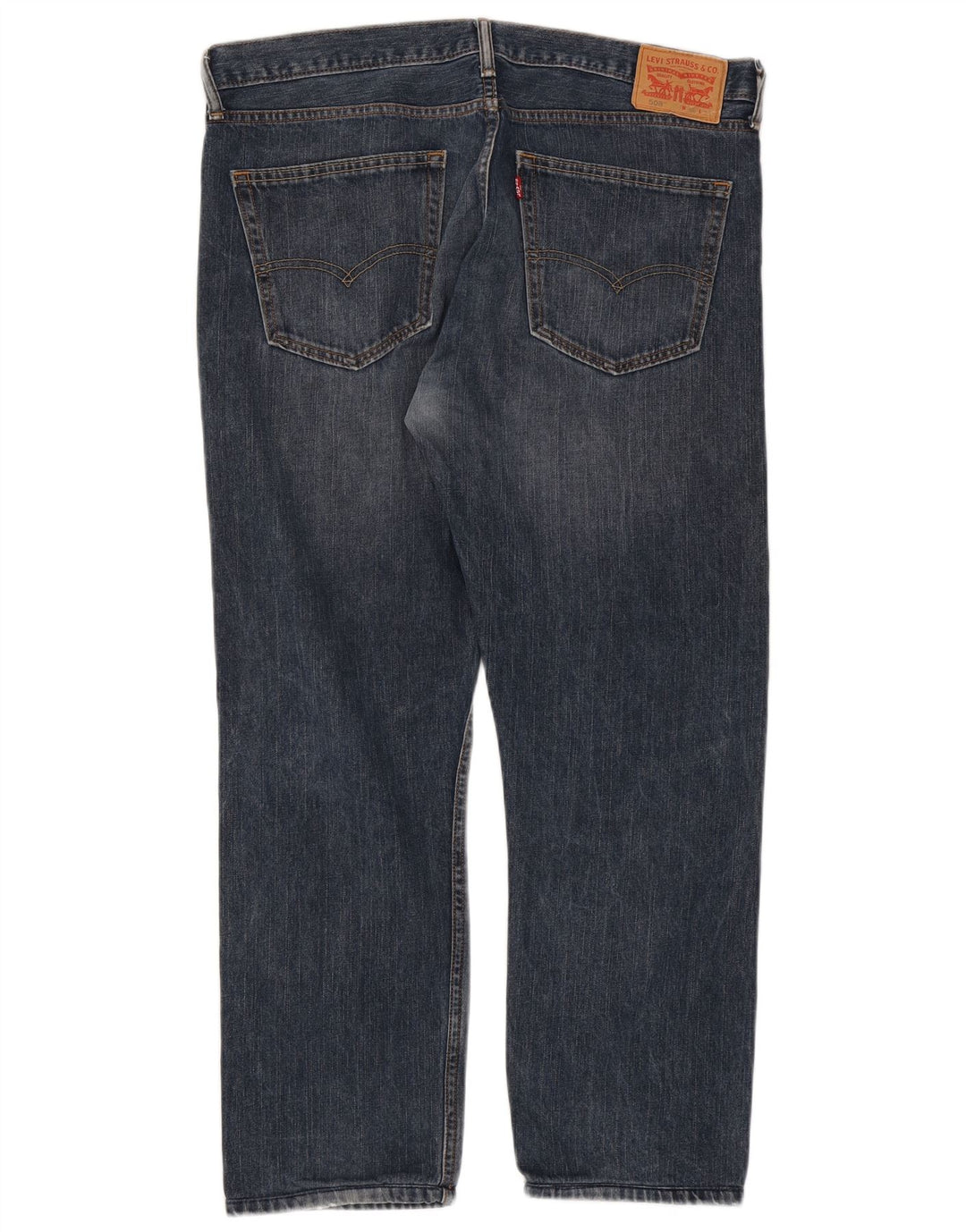 Мужские прямые джинсы Levi's 508 W36 L29 темно-синие, хлопок