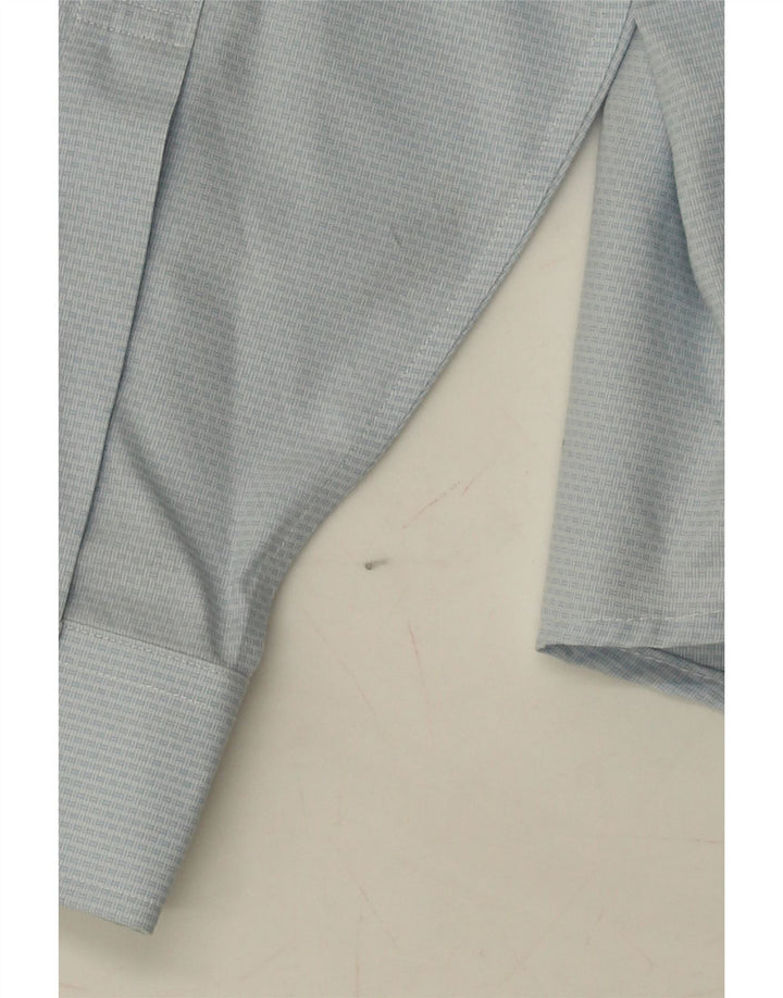 Мужская рубашка BROOKS BROTHERS, размер 16, 1/2, большая синяя полоска, хлопок