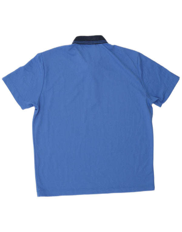 Мужская рубашка-поло для регби AUSTRALIAN L'ALPINA IT 52, большая синяя, полиэстер