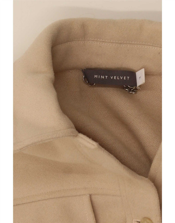 Женский бомбер оверсайз MINT VELVET UK 14, средний бежевый акрил