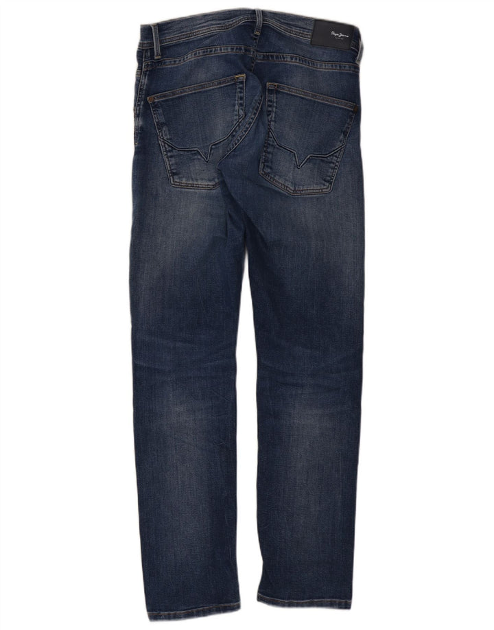 Джинсы PEPE Jeans Womens Regular Fit Straight UK 10 Small W32 L31 Синие