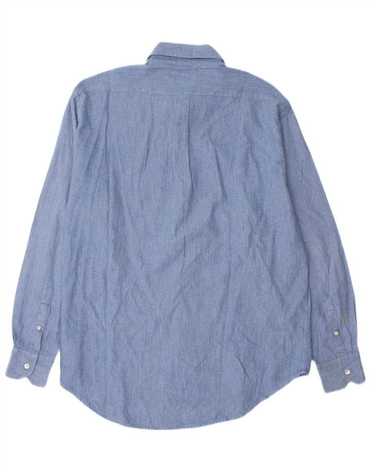 Мужская рубашка Boggi XL, синяя, хлопок