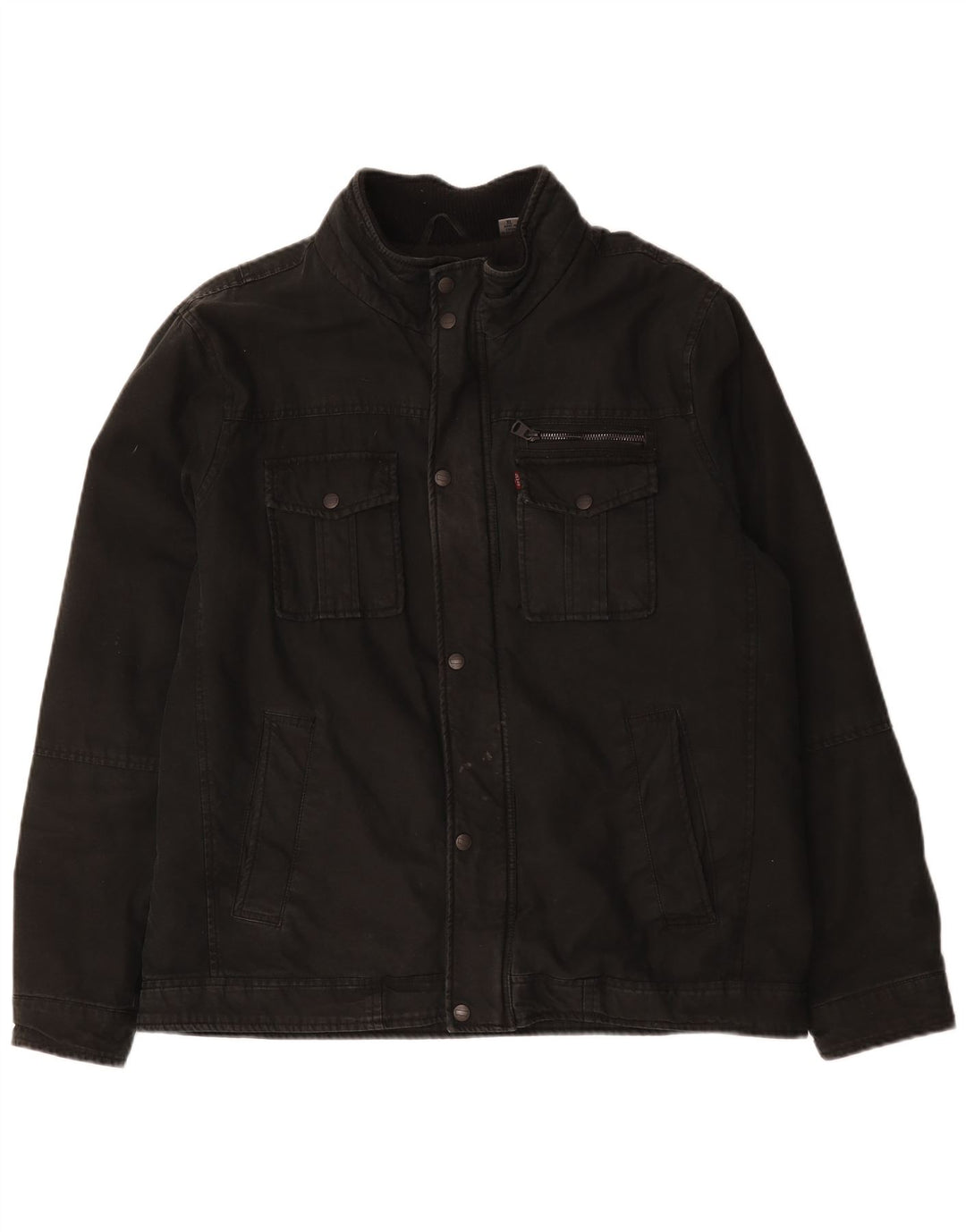 Мужская куртка Levi's Utility UK 42 XL, черный хлопок