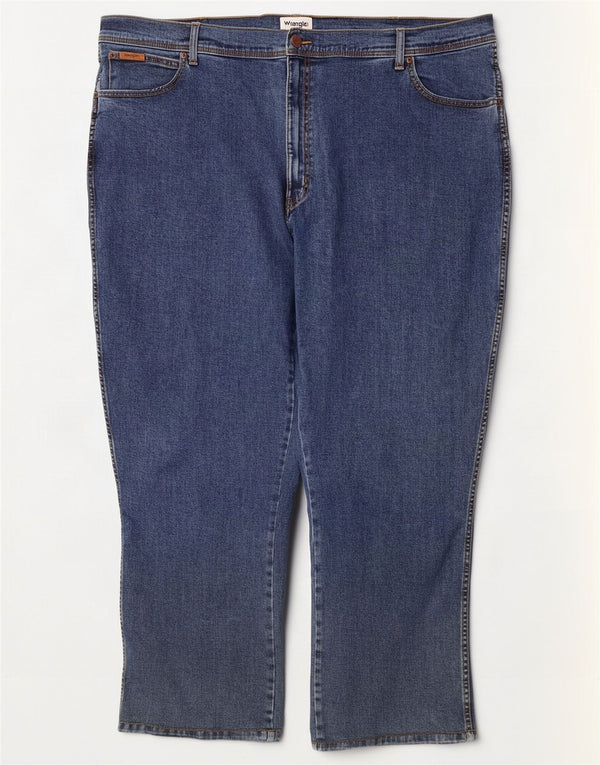 Мужские прямые джинсы Wrangler Texas W50 L32, синий хлопок