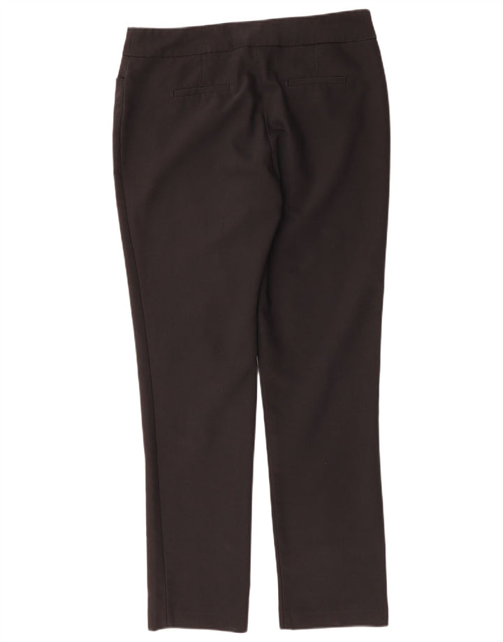 LAURA ASHLEY Женские узкие повседневные брюки UK 12 Medium W32 L31 Черные