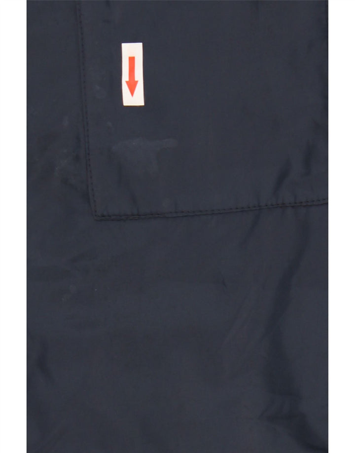Мужская ветровка Zara UK 42 XL, темно-синий полиэстер