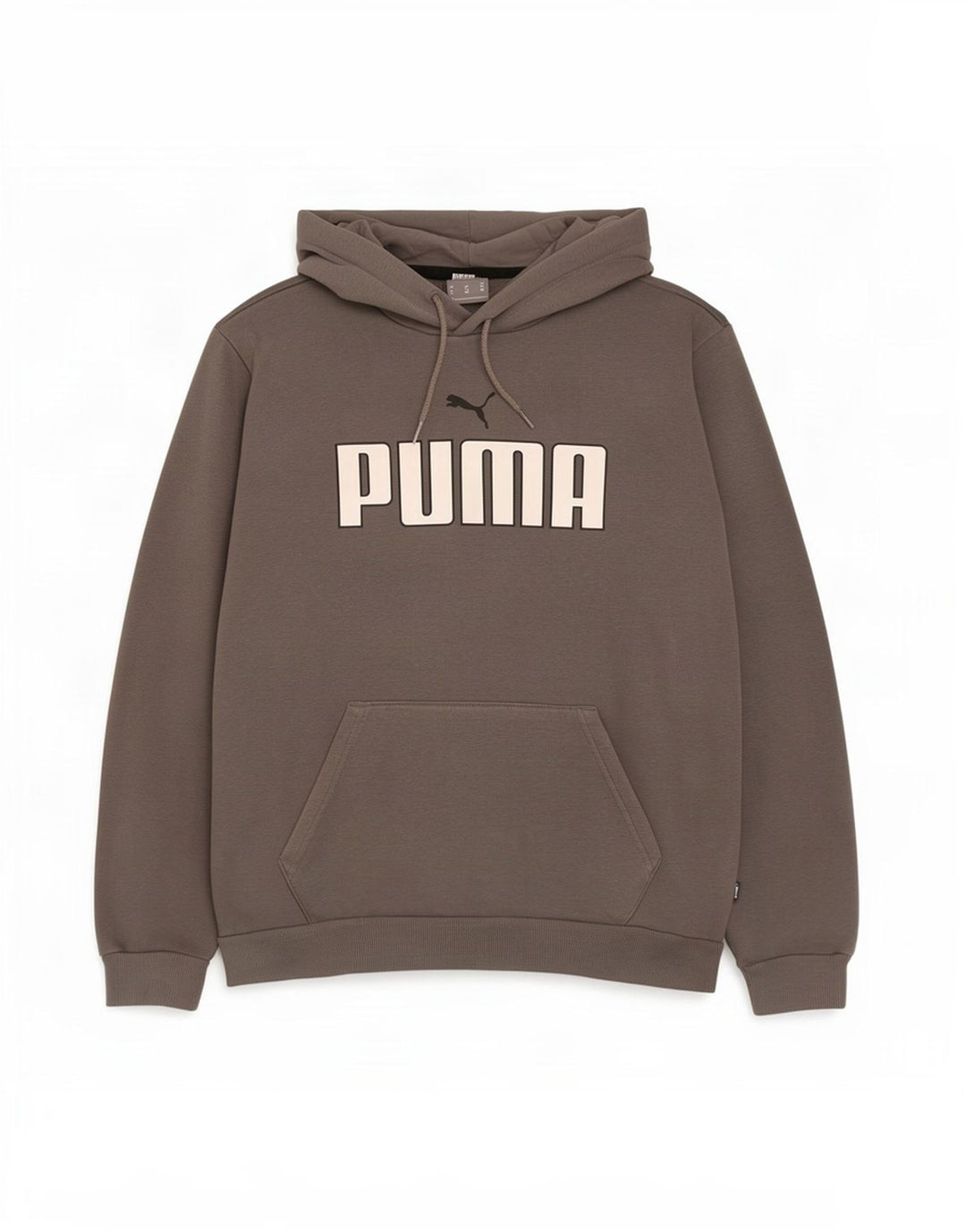 Мужской джемпер с капюшоном Puma серого цвета, хлопок