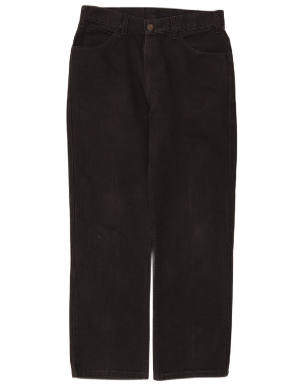Женские прямые джинсы Levi's W32 L28, черный хлопок