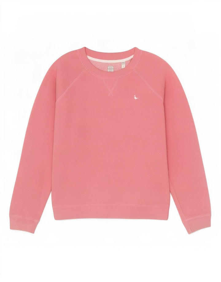 Женский свитер оверсайз Jack Wills, размер 8, маленький розовый, хлопок, Великобритания