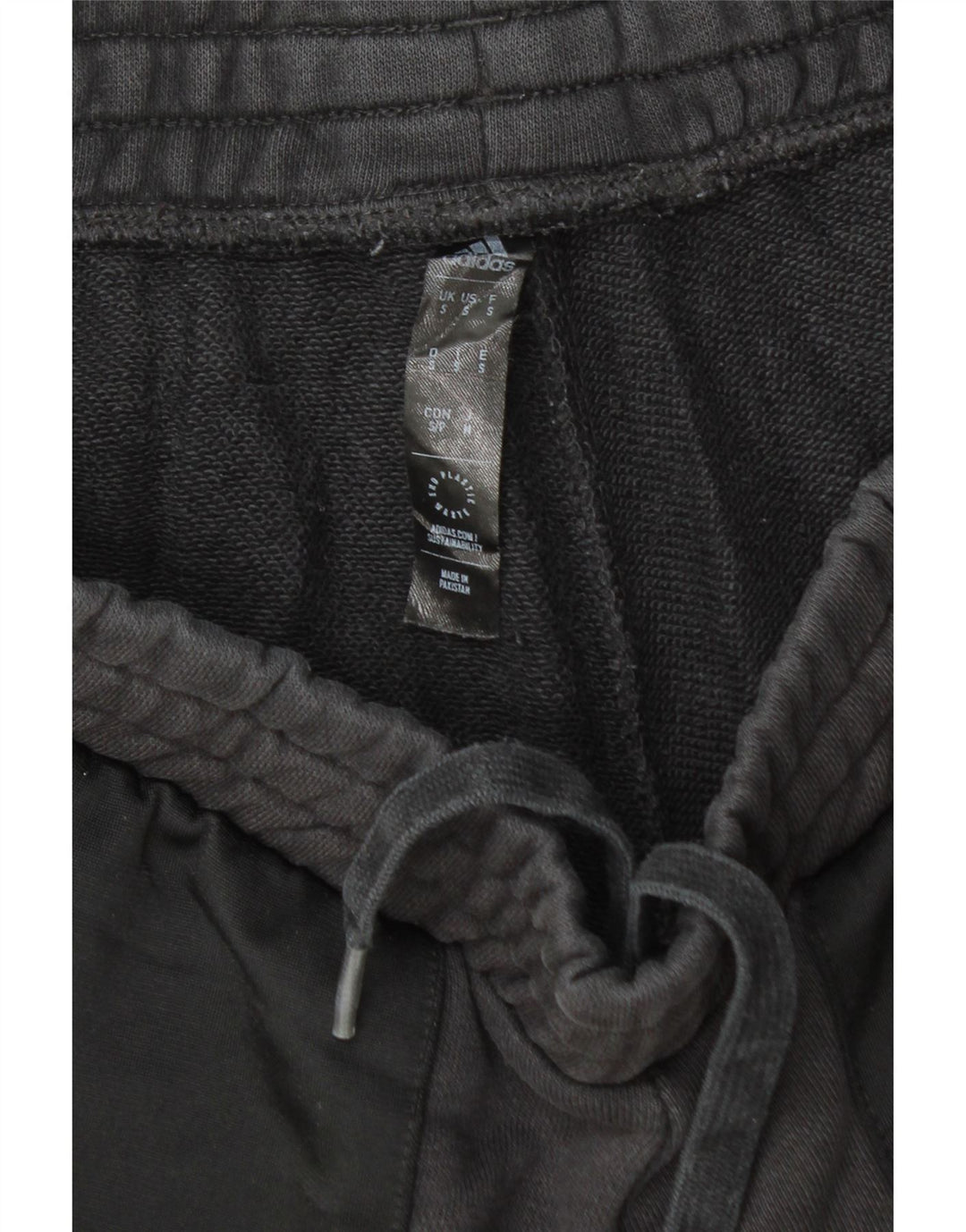 Мужские спортивные брюки ADIDAS, джоггеры, маленькие, черные, хлопковые