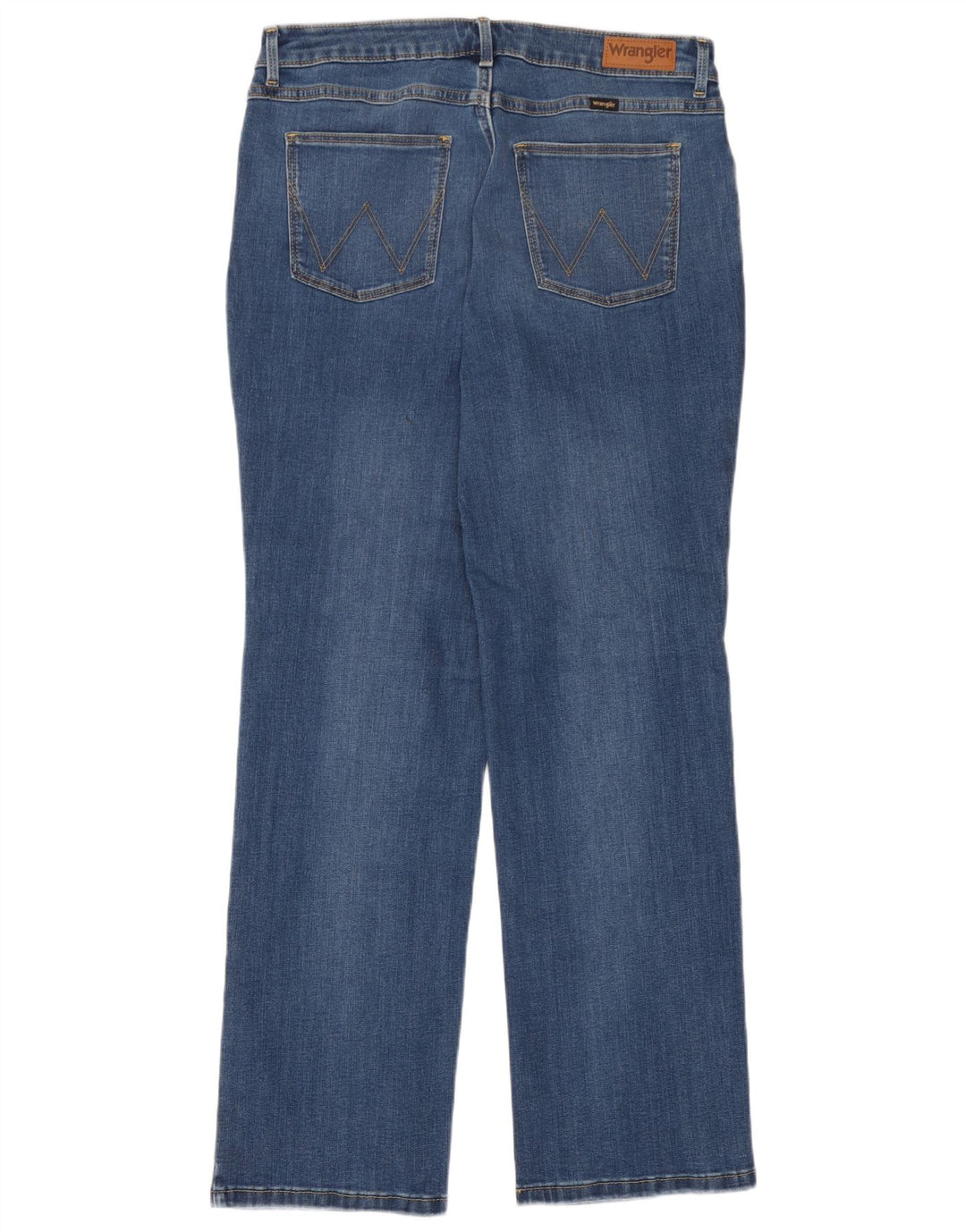 Женские прямые джинсы Wrangler W32 L30 синие, хлопок