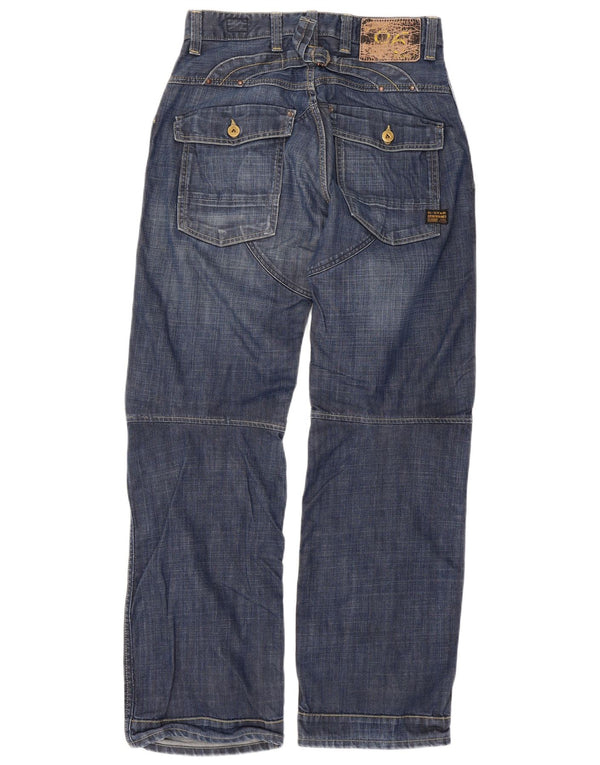 Мужские прямые джинсы G-Star Elwood W33 L36, синий хлопок