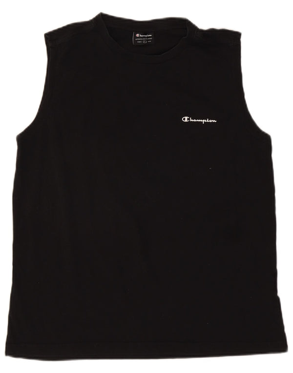 Женский жилет Champion UK 16, большой черный хлопок