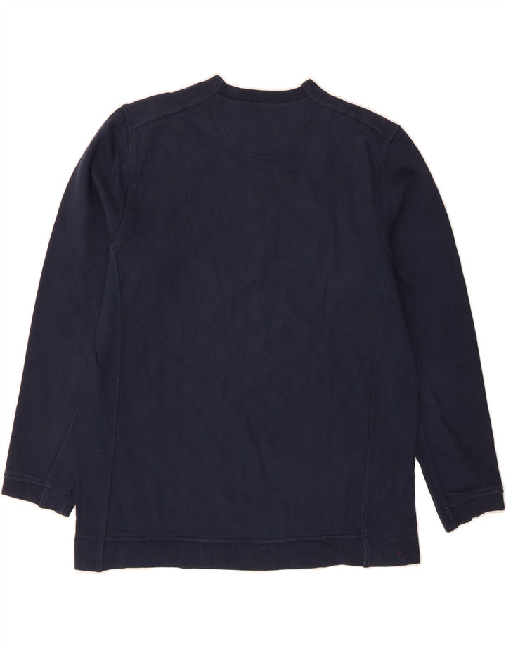 CHAMPION Mens Graphic Sweatshirt Jumper XL Navy Blue Cotton Vintage Champion and Second-Hand Champion from Messina Hembry 