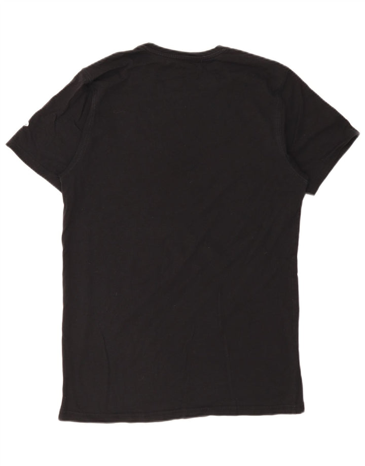 Женская футболка с рисунком Genuine Merchandise Top UK 12, средний черный цвет