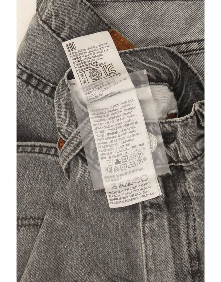 Мужские джинсы Levi's 511 Slim W34 L34 Серые хлопковые