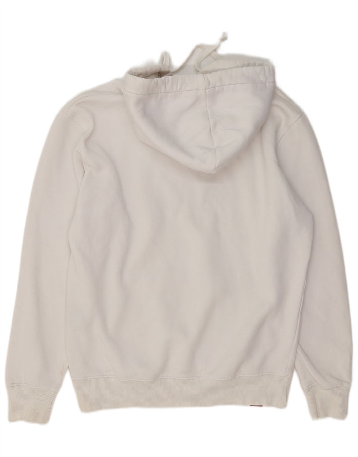 ALPHA INDUSTRIES Мужской джемпер с капюшоном с рисунком, средний белый хлопок, хлопок