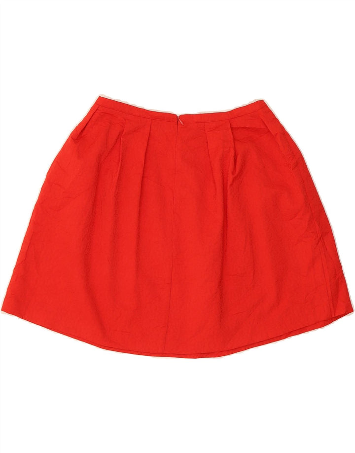 BENETTON Womens Mini Skirt UK 8 Small W27  Red Polyester Vintage Benetton and Second-Hand Benetton from Messina Hembry 