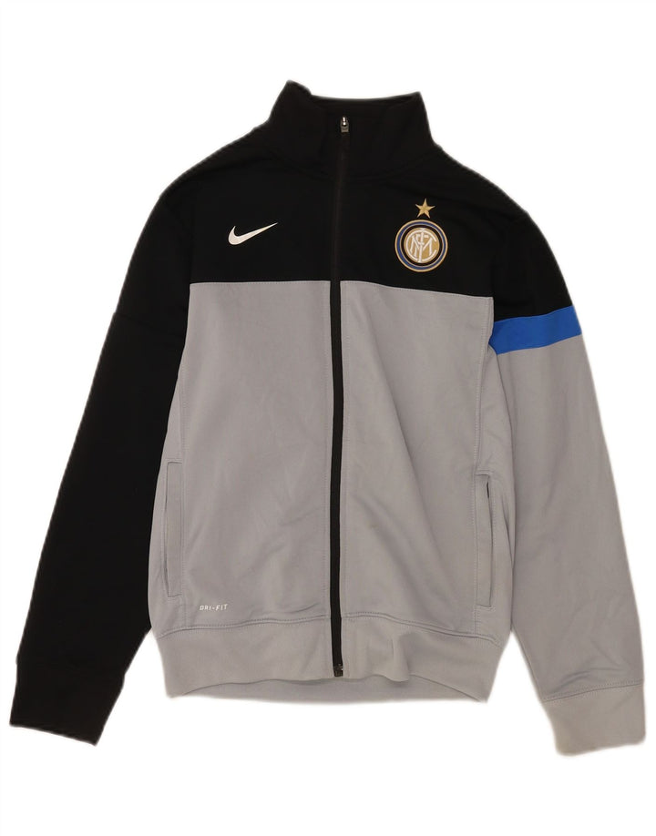 Спортивный костюм Nike Inter Milan для мальчиков 10–11 лет, средний серый