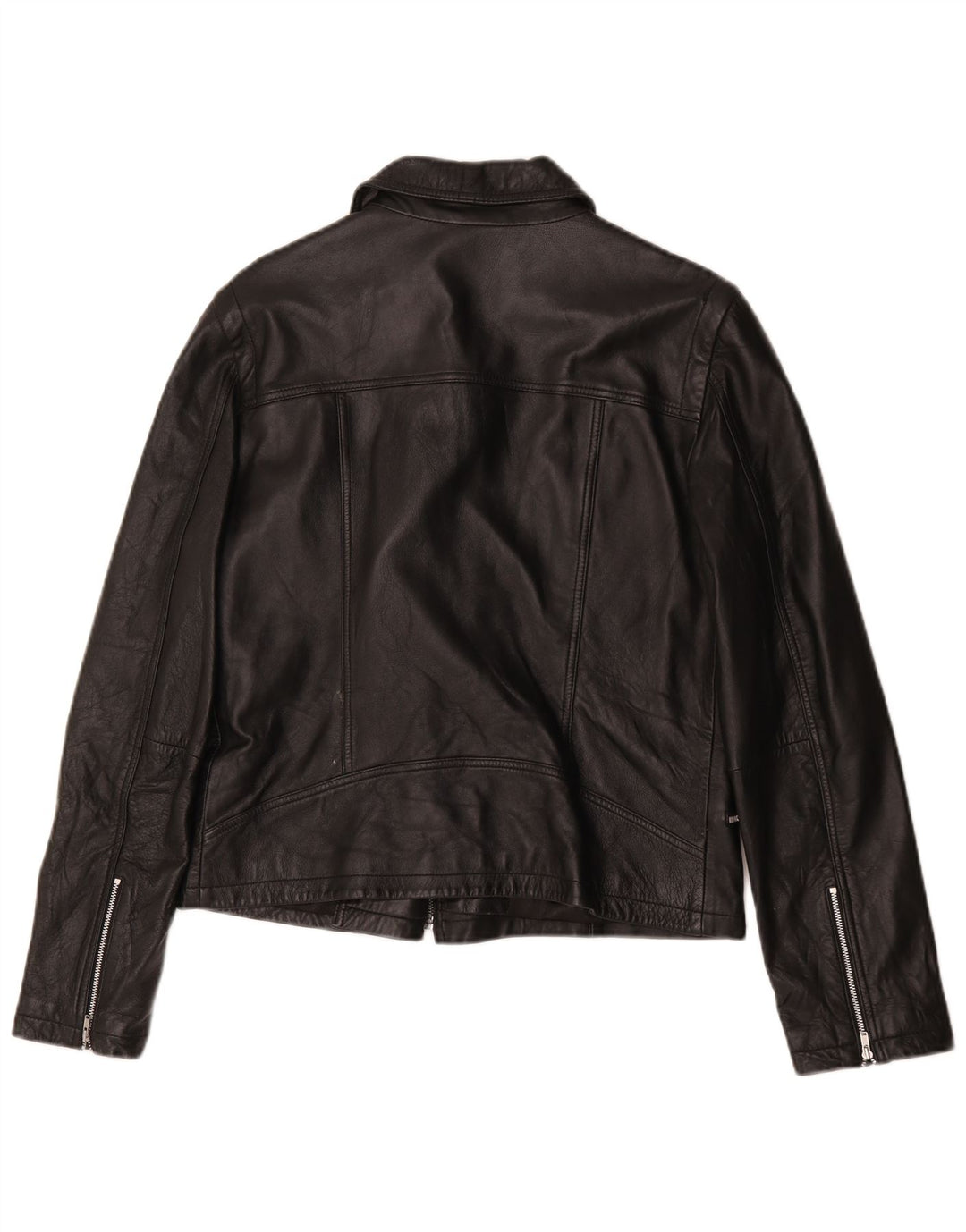 Куртка женская кожаная байкерская для скутера IT 42 Medium Black