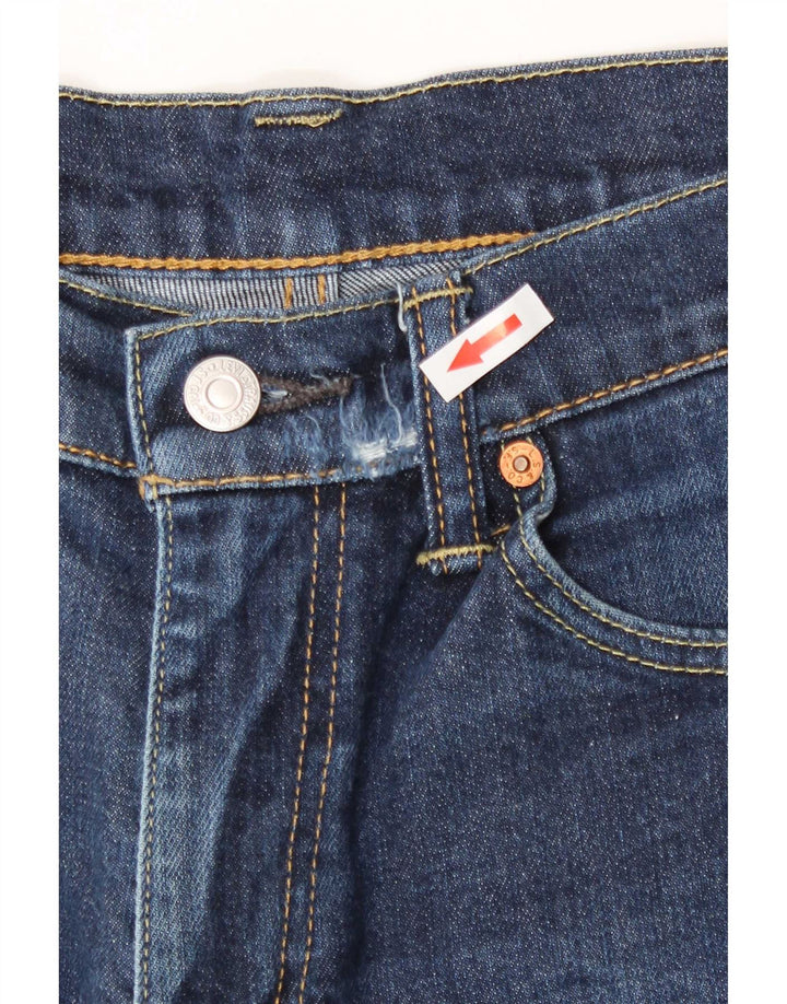Мужские джинсы Levi's 511 Slim W32 L32 Темно-синие, хлопок