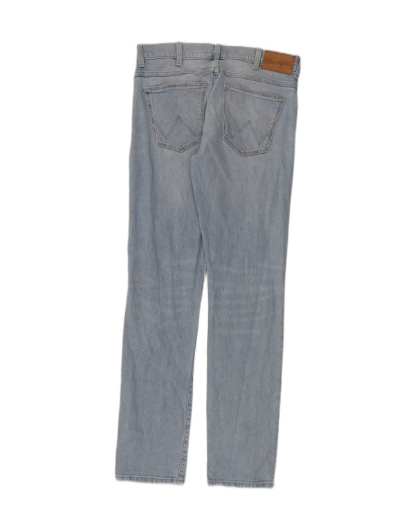Женские зауженные джинсы Wrangler Larston W30 L34, синий хлопок